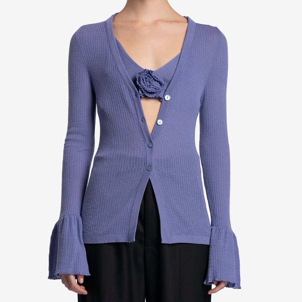 blumarine cardigan set